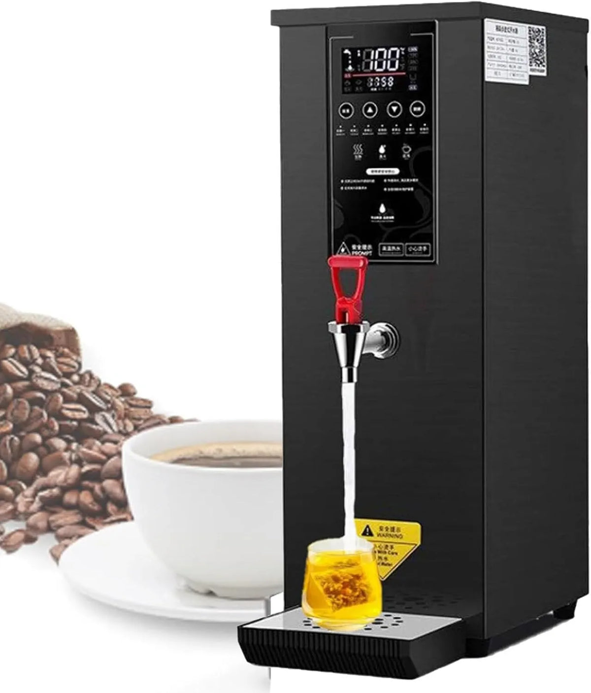 Sofort-Heißwasserspender, Heißwasserbereiter, LCD-Display, für Kaffee