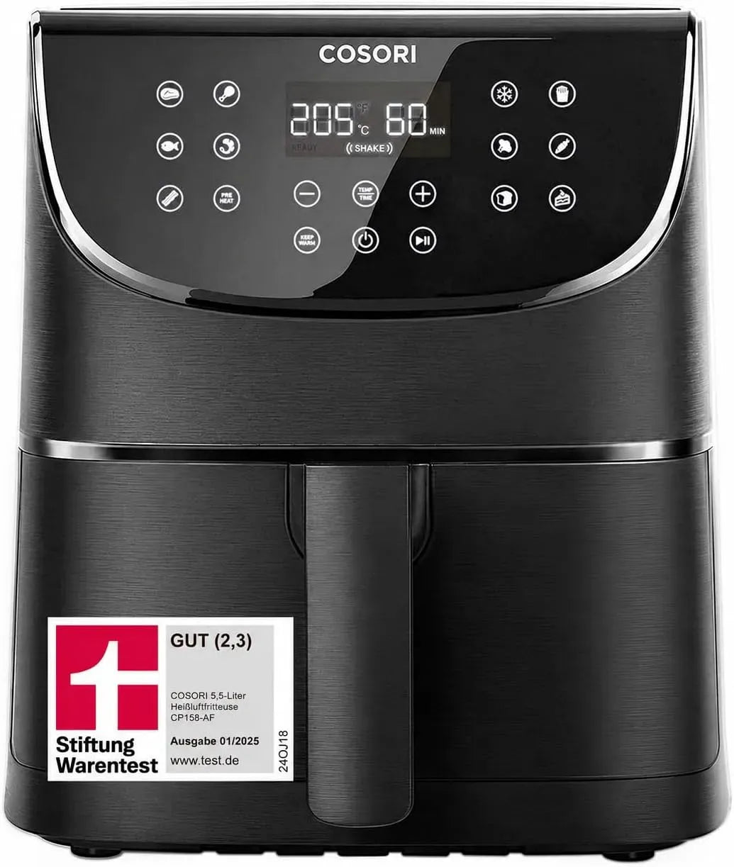 Heißluftfritteuse 11-in-1, 5,5 L, elektrische Fritteuse ohne Öl, Cosori Airfryer