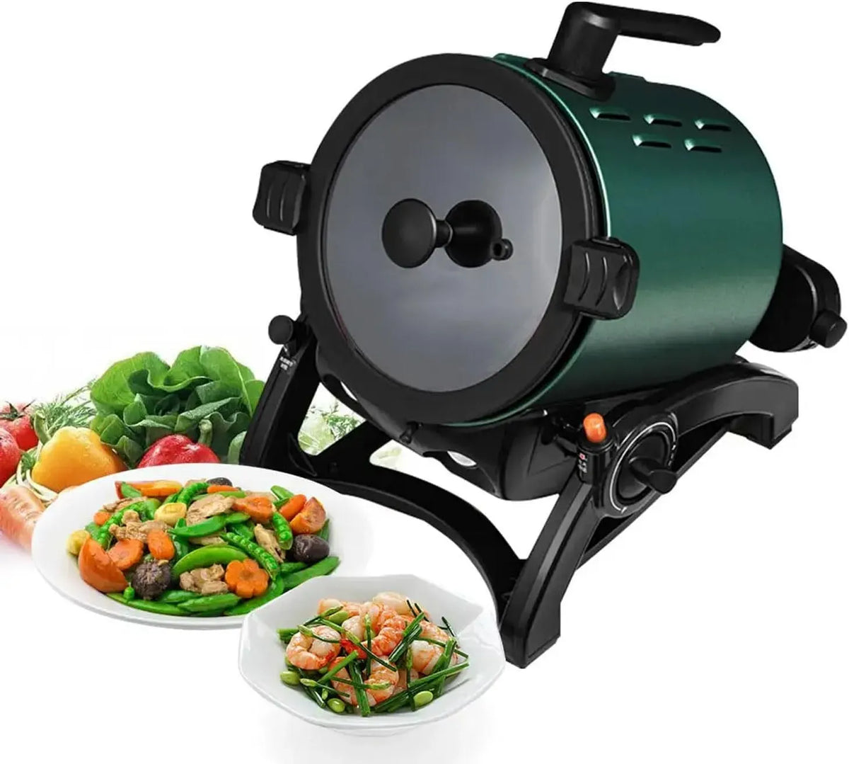 3-Gang-Einstellknopf Outdoor-Gas-Smart-Kochherd, Kochmaschine, 1,32 KW, tragbar, Camping, für Camping