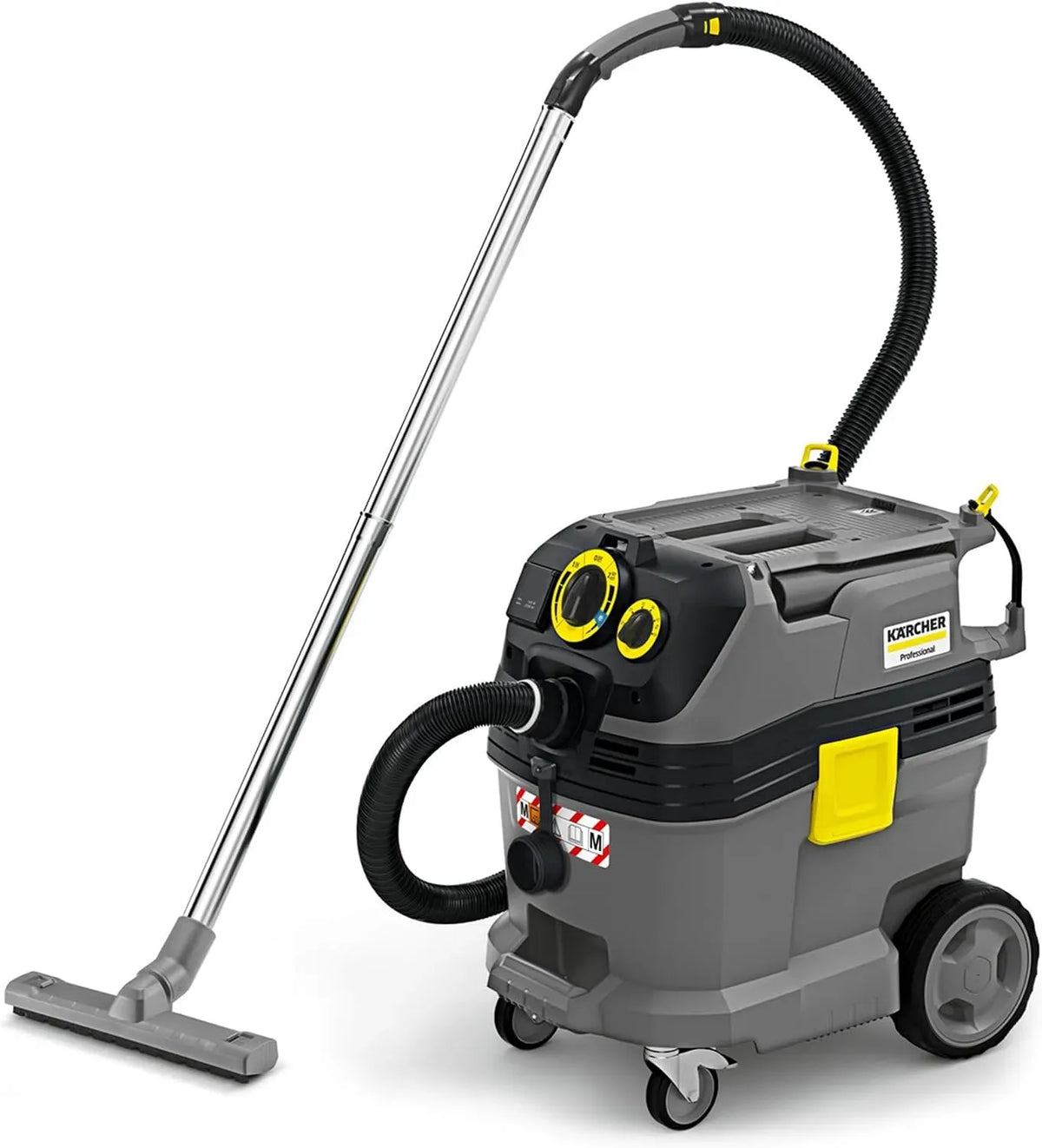Kärcher NT 30 Kunststoffbehälter, Flachfaltenfilter, Gerätesteckdose, Trockensauger, 30 L, 1380 W, 4 m, 300 mm