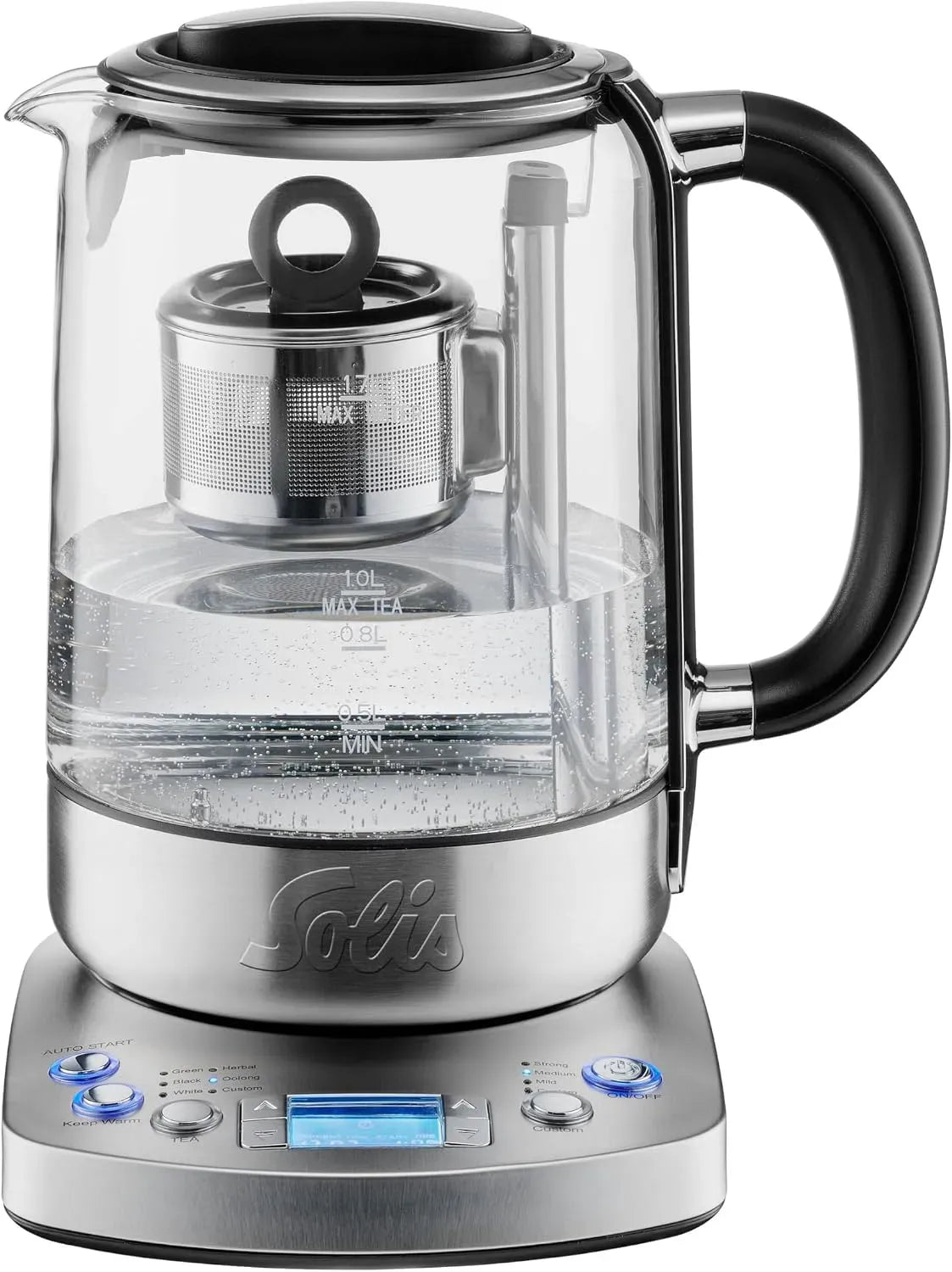 Wasserkocher, 1,7 L, Timer, Solis Tea Kettle Automatic 5518, 1,7 Liter Kanne