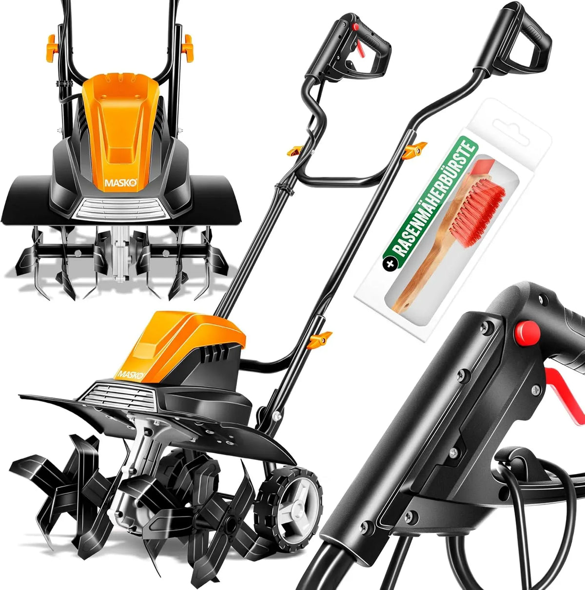 MASKO® Motorhacke elektrisch