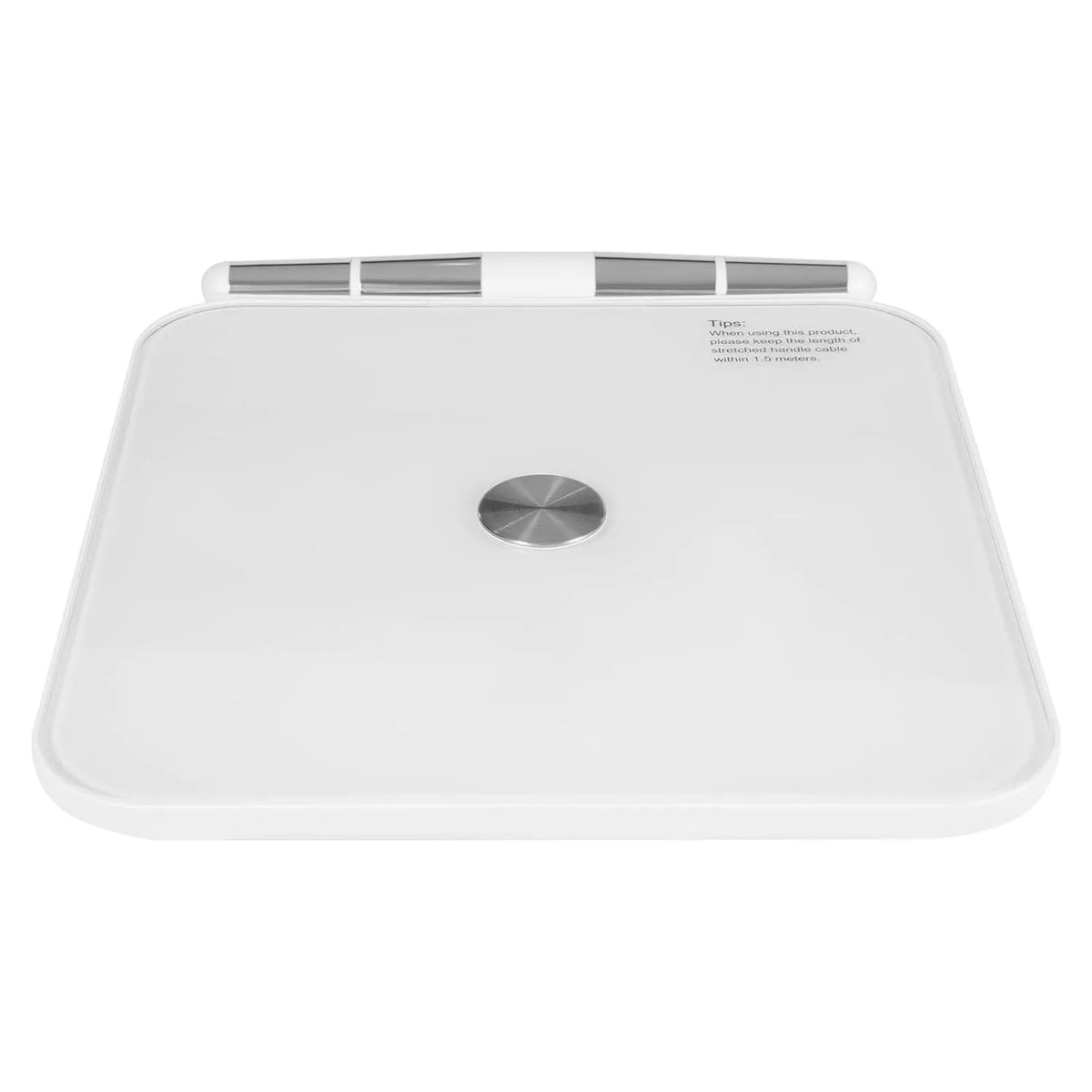 8-Elektroden Waage, Bluetooth, Weiß, für Körperfett BMI Knochenmasse Muskelmasse für Zuhause, Körperfettwaage