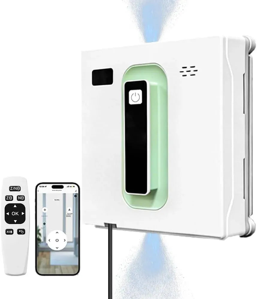 650mAh Fensterputzroboter, Fensterreiniger, USV-Akku, Motor, elektrischer Fensterreiniger, kabellos, Glas, für Glas