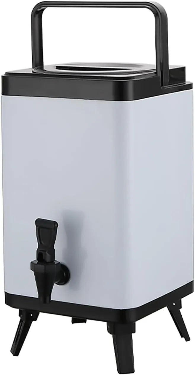 Küchenarmatur, 10 L, Restaurant, Gastronomie, Edelstahl, Catering-Urne aus Edelstahl 304, Isolierfass für gewerbliche Kaffeekanne für Restaurants