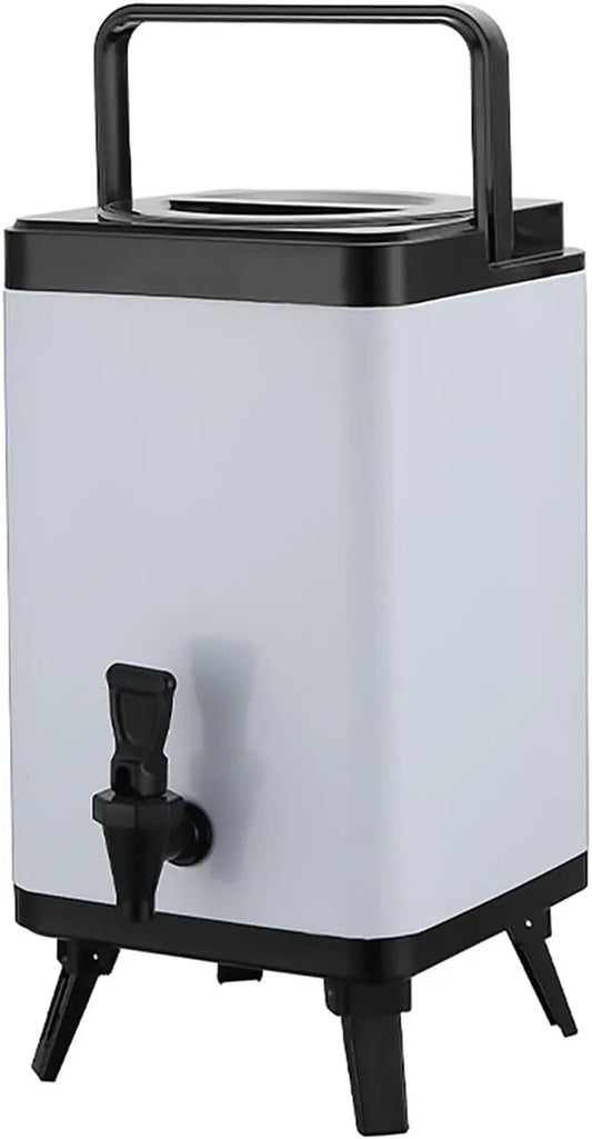 Küchenarmatur, 10 L, Restaurant, Gastronomie, Edelstahl, Catering-Urne aus Edelstahl 304, Isolierfass für gewerbliche Kaffeekanne für Restaurants