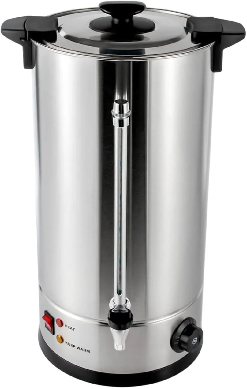 Wasserspender, Glühweintopf, 16 L, 30 bis 110 °C, Edelstahl
