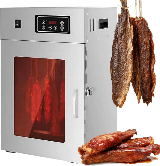 Reifeschrank, Dörrautomat, Lebensmitteltrockner, 30 bis 90 °C, 7.5 kg, Edelstahl