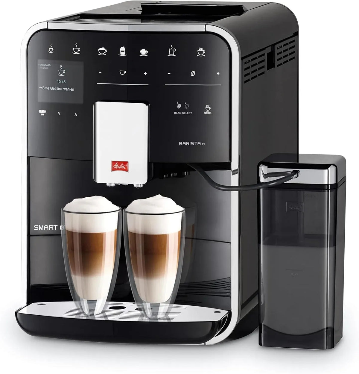 Melitta Kaffeevollautomat, App, Schwarz, Barista TS Smart, App Steuerung möglich
