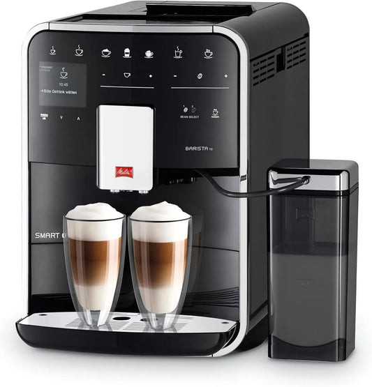 Melitta Kaffeevollautomat, App, Schwarz, Barista TS Smart, App Steuerung möglich