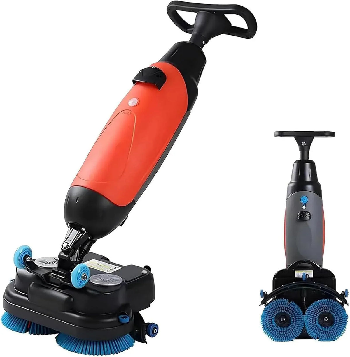 Poliermaschine, Bodenreiniger, Doppelbürste, elektrisches Bodenreinigungsgerät, gewerblich, kabellos, für Zuhause und gewerbliche Räume