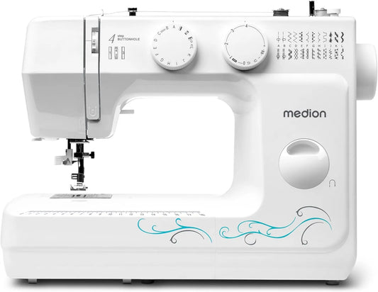 Gerätezubehör, MEDION MD 18205, 60 verschiedene Stichmuster, LED-Nählicht