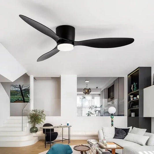 Ventilator, 106cm, Wohnzimmergestaltung, leise, Schwarz