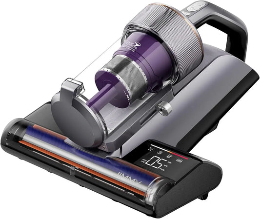 Staubsauger BX8, 600 W, 99% UV-C Desinfektion, 65°C Graphen-Heiztechnologie, EIN-klick-Entstaubung für Matratzen & Sofa