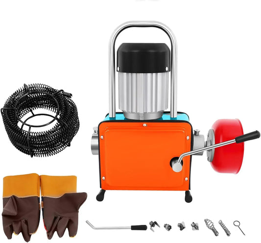 11m Rohrreinigungsmaschine, Rohrreinigungsgerät, 1000 W, 11 m