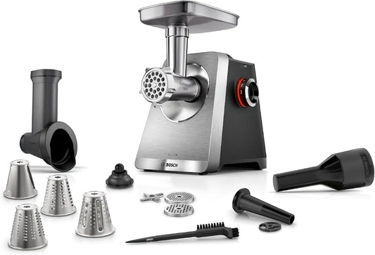 Bosch Serie 8 MFWS840M Geschirrspüler, Spülmaschine, Edelstahl, MultiPower MFWS 40M, 3 Lochscheiben, Motorblockleistung, 2.500 W
