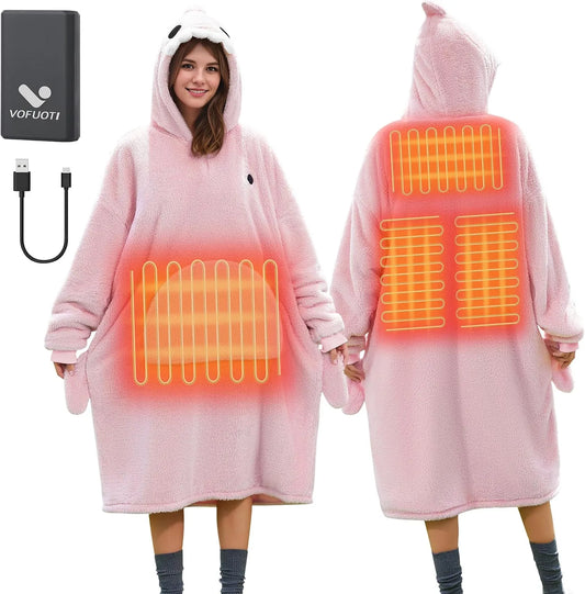 10000mAh Decke, Akku, tragbar, Wärmefunktion, kabellos, für Frauen