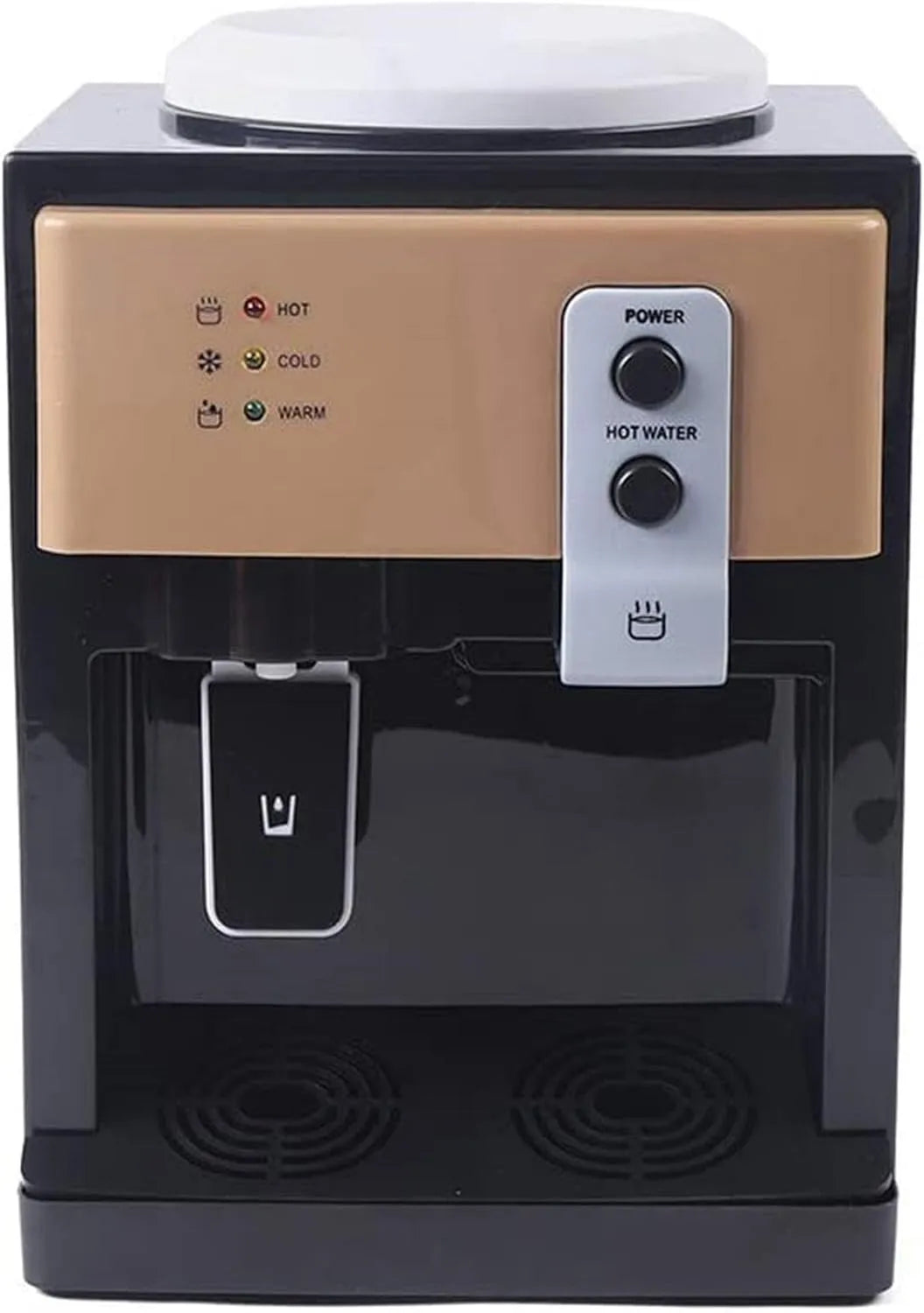 Braun Tisch-Wasserkühlerspender, Tisch-Wasserspender, 550 W, für 3 bis 5 Gallonen