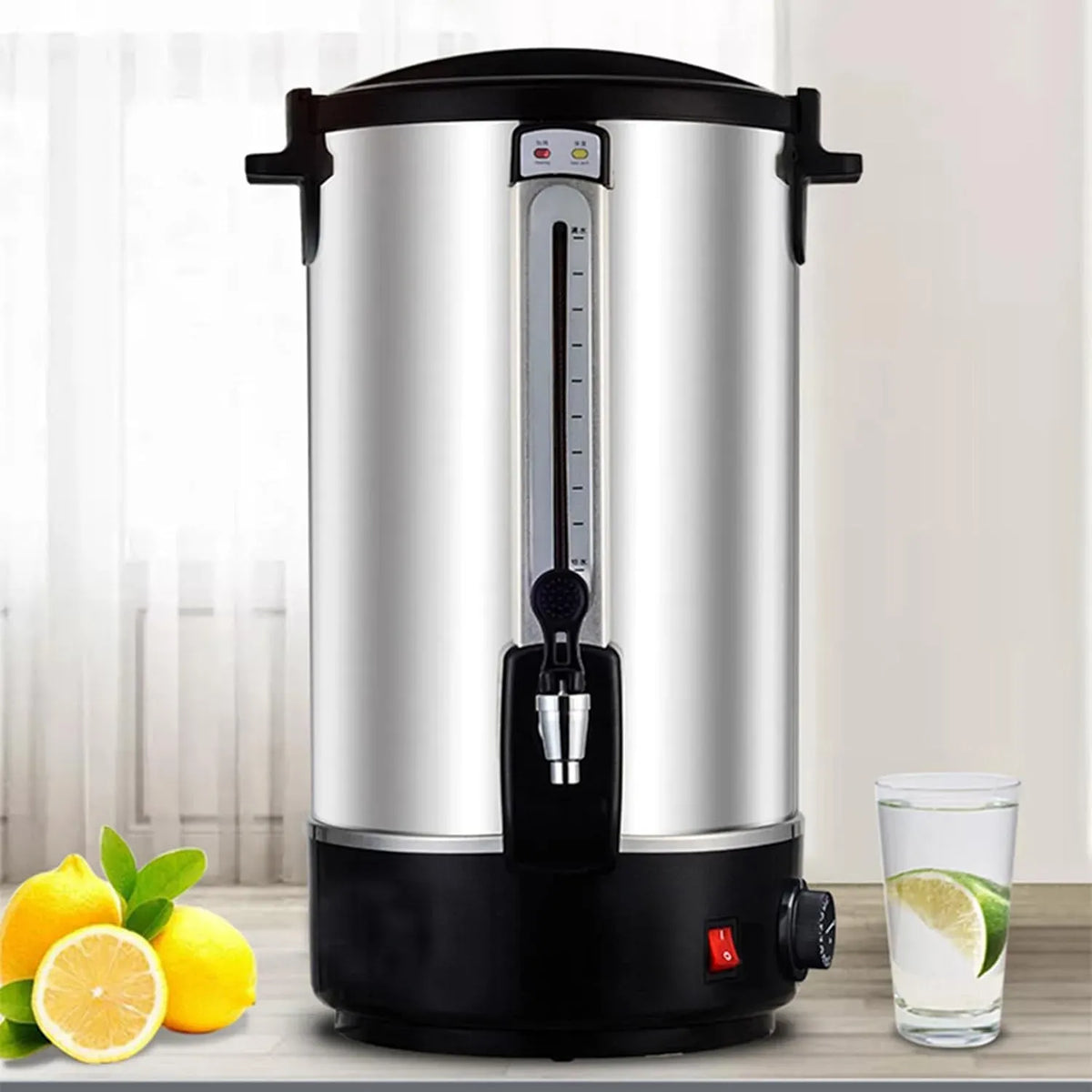 Kaffeemaschine, 10 L, Edelstahl, Großer Heißkaffeespender Aus Edelstahl
