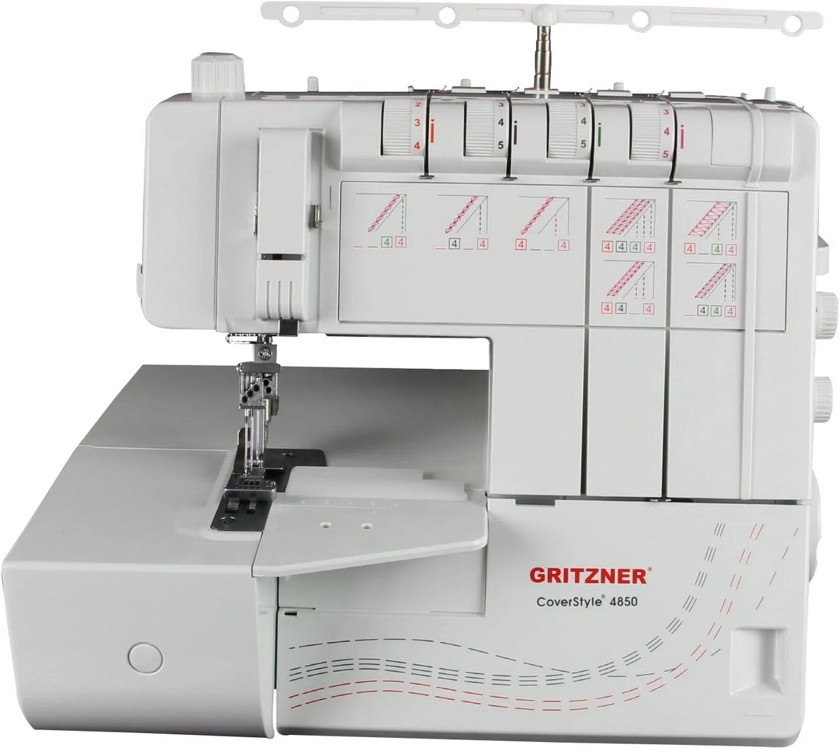 Nähmaschine, elektrische Nähmaschine, Gritzner CoverStyle 4850 COVERLOCK Nähmaschine