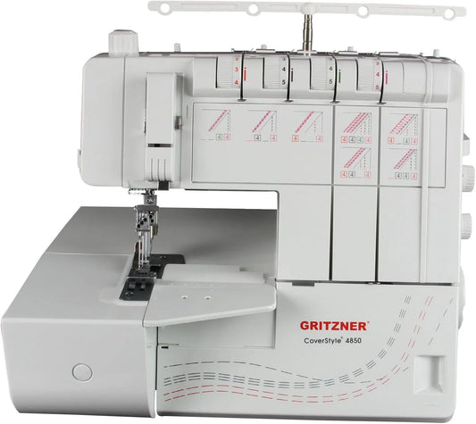 Nähmaschine, elektrische Nähmaschine, Gritzner CoverStyle 4850 COVERLOCK Nähmaschine