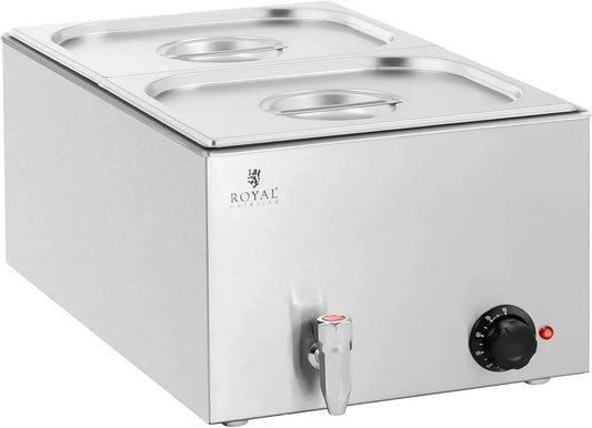 W 2 RCBM_GN1/2 Speisenwärmer, 600 W, Gastronomie, Wärmefunktion, Royal