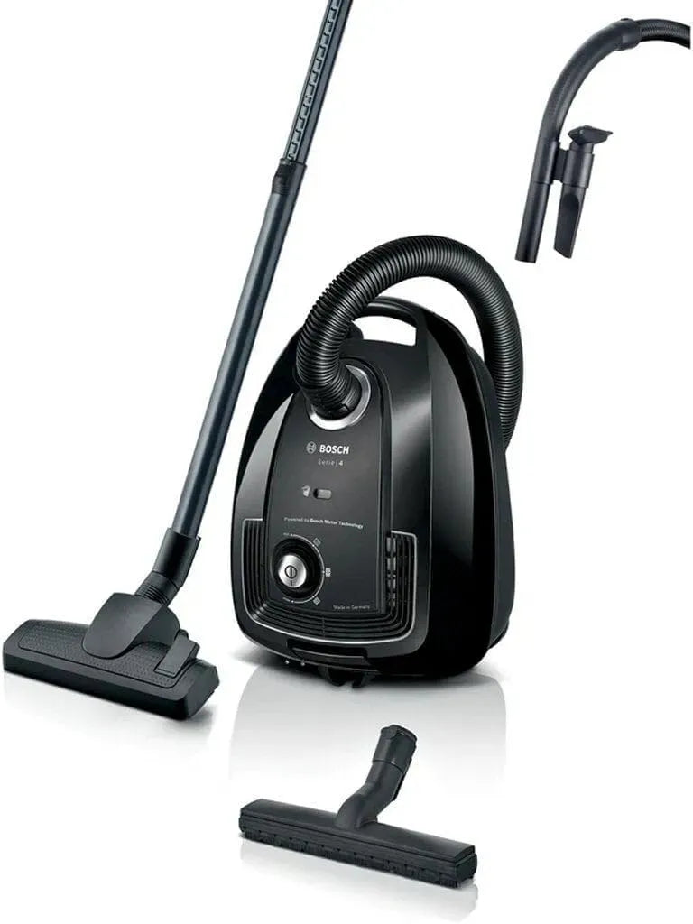 Bosch XL 4 GL38 Staubsauger, 4 L, Hygiene, Schwarz, Hygienefilter PureAir, Aktionsradius 10 m, B BA2H