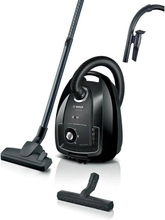Bosch XL 4 GL38 Staubsauger, 4 L, Hygiene, Schwarz, Hygienefilter PureAir, Aktionsradius 10 m, B BA2H
