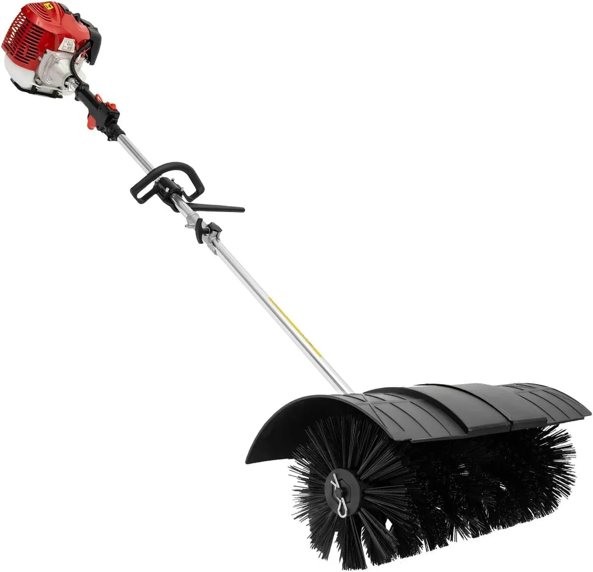 2-Takt 52Cc Kehrmaschine, Schneefräse, Räumgerät, Schneeräumgerät, Bodenkehrmaschine, 56cm, 56 cm, für Einfahrten, Motorbesen
