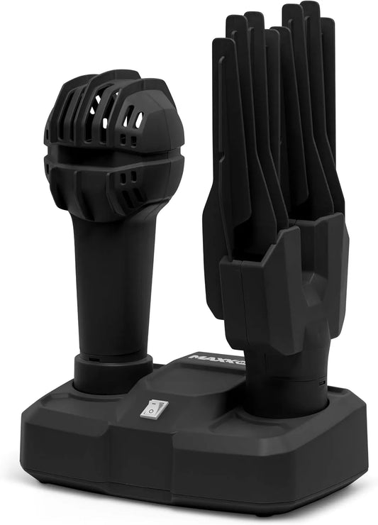 Handschuhtrockner, elektrischer Schuhtrockner, leise, Wärmefunktion, Schwarz