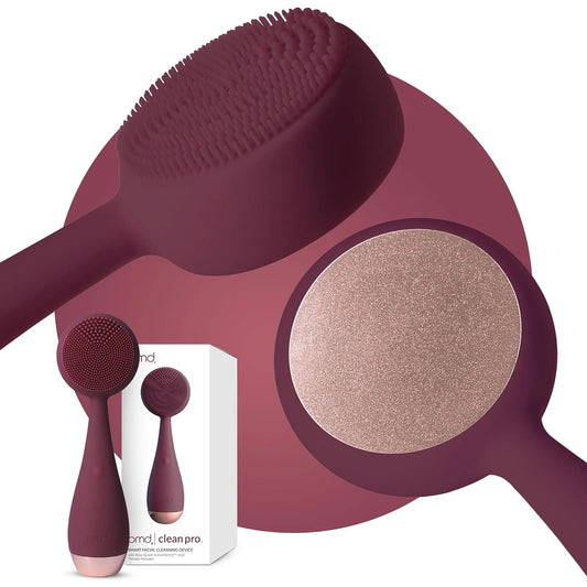 Gesichtsreinigungsgerät, Anti-Aging-Massagegerät, Silikonbürste, IP65, Wärmefunktion, PMD
