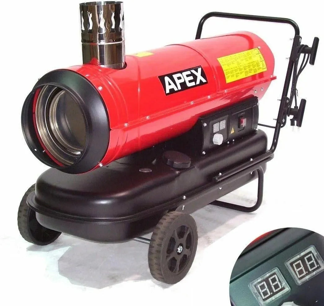 Dieselheizer, Bauheizer, Heizgerät, 30 kW, Wärmefunktion