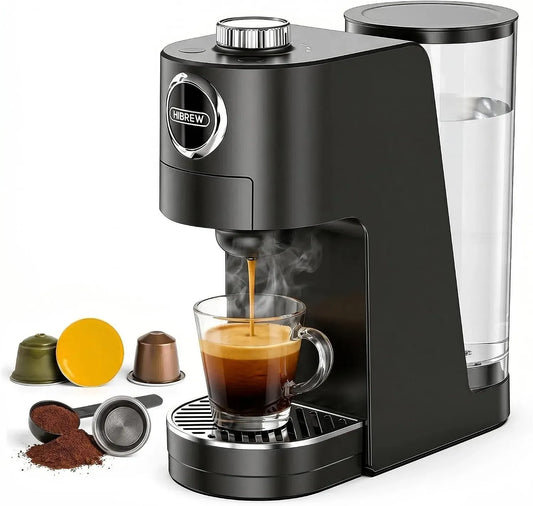 Kaffeemaschine, HIBREW H3C 3-in-1, 7 Temperaturstufen