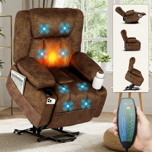 Relax- und Massagesessel, HAUSPROFI, Wohnzimmergestaltung, 2 Getränkehalter