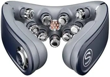 Nackenmassagegerät/Roboter, Massageapparat für Nacken und Rücken, Wärmefunktion, SKG