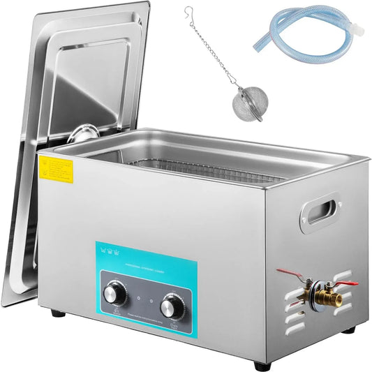 VEVOR Ultraschallreiniger, Ultraschallreinigungsgerät, 22 L, Timer, gewerblich, Edelstahl, Wärmefunktion, für Schmuck, VEVOR 22L
