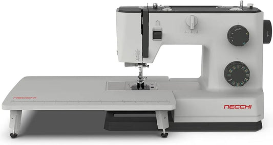 Q132A Nähmaschine, elektrische Nähmaschine, Schwarz, Kunststoff, aluminium, Necchi