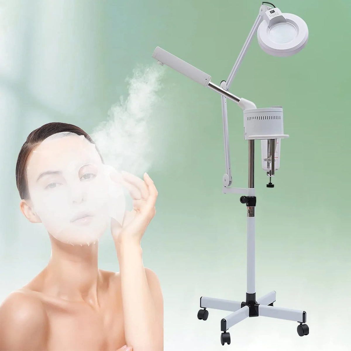 Luftbefeuchter, Lupenleuchte, Gesichtsdampfer, Wohnzimmergestaltung, für Spa Salon Schönheit