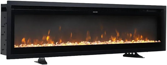 Raumheizung, Kamin, 40 Zoll, Touch-Bedienung, Wärmefunktion