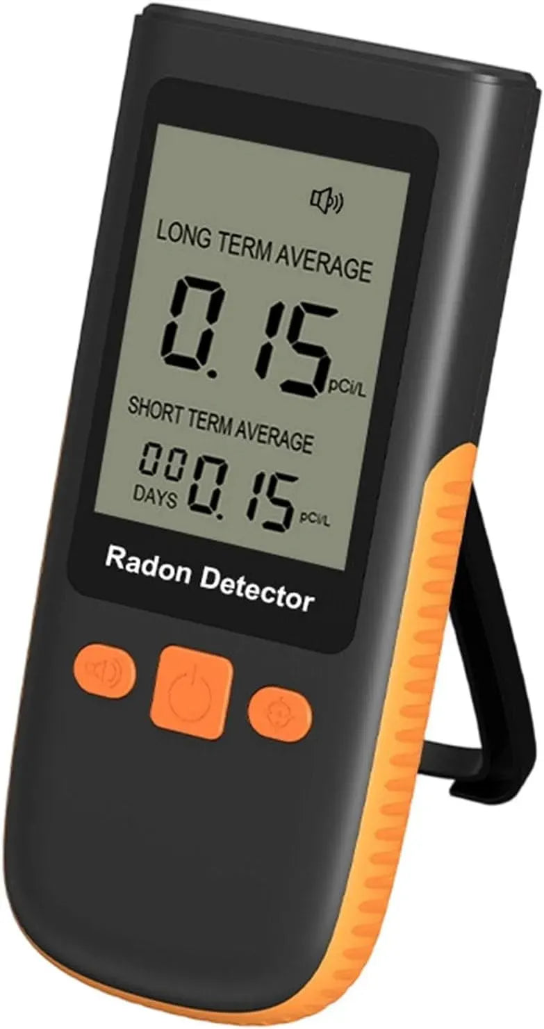 Digitaler Radon Tester inklusive Überschreitungsalarm und ABS Gehäuse Effiziente Messung für Radon Gasdetektoren für den privaten und gewerblichen