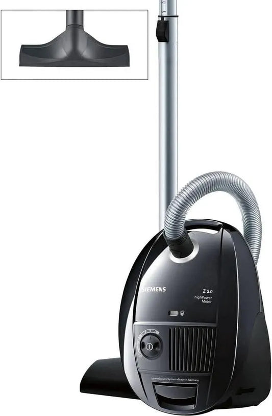 Siemens Z 3 VSZ3B212 Staubsauger, 600 W, Hygiene, Schwarz, Hygiene-Filter