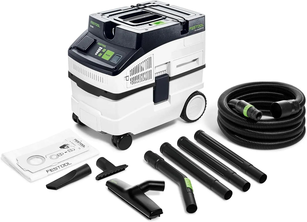 CT 15 15-Set Trockensauger, 1200 W, Festool, Cleantec CT 15-Set Absaugmobil