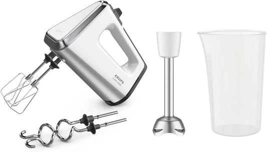 Krups GN9121 Handrührgerät, Messbecher, 750 W, Weiß