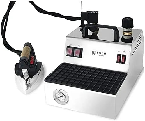 L 5 GV02 Dampfbügeleisen, elektrisches Bügeleisen, 2,4 L, gewerblich, Edelstahl, Wärmefunktion, EOLO
