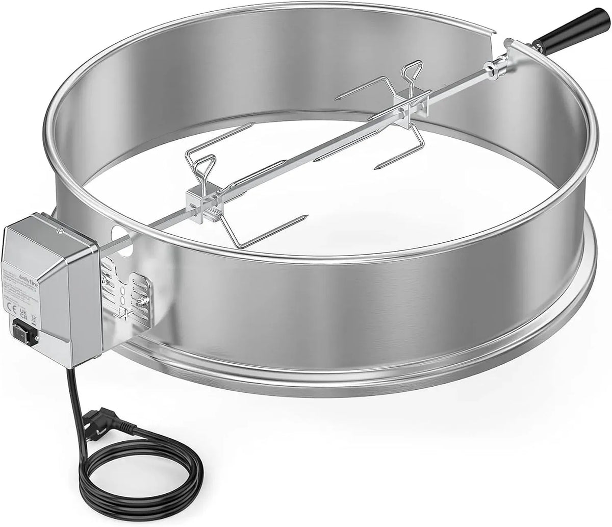 Kugelgrill, Motor, 57cm, 57 cm, Edelstahl, für Kugelgrill, onlyfire