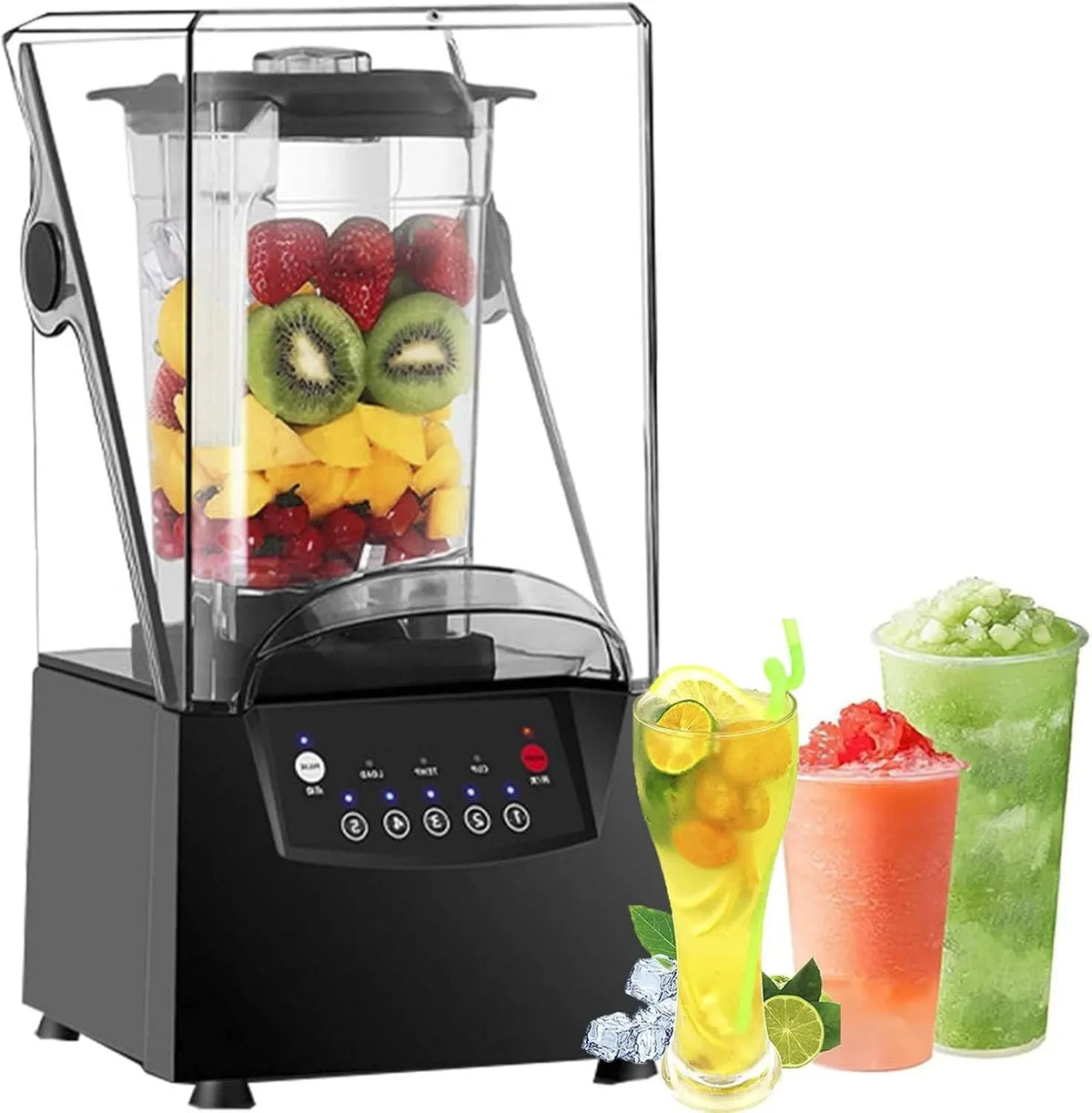 Standmixer, 1,8 L, 000 U/Min, 5 Geschwindigkeitsstufen