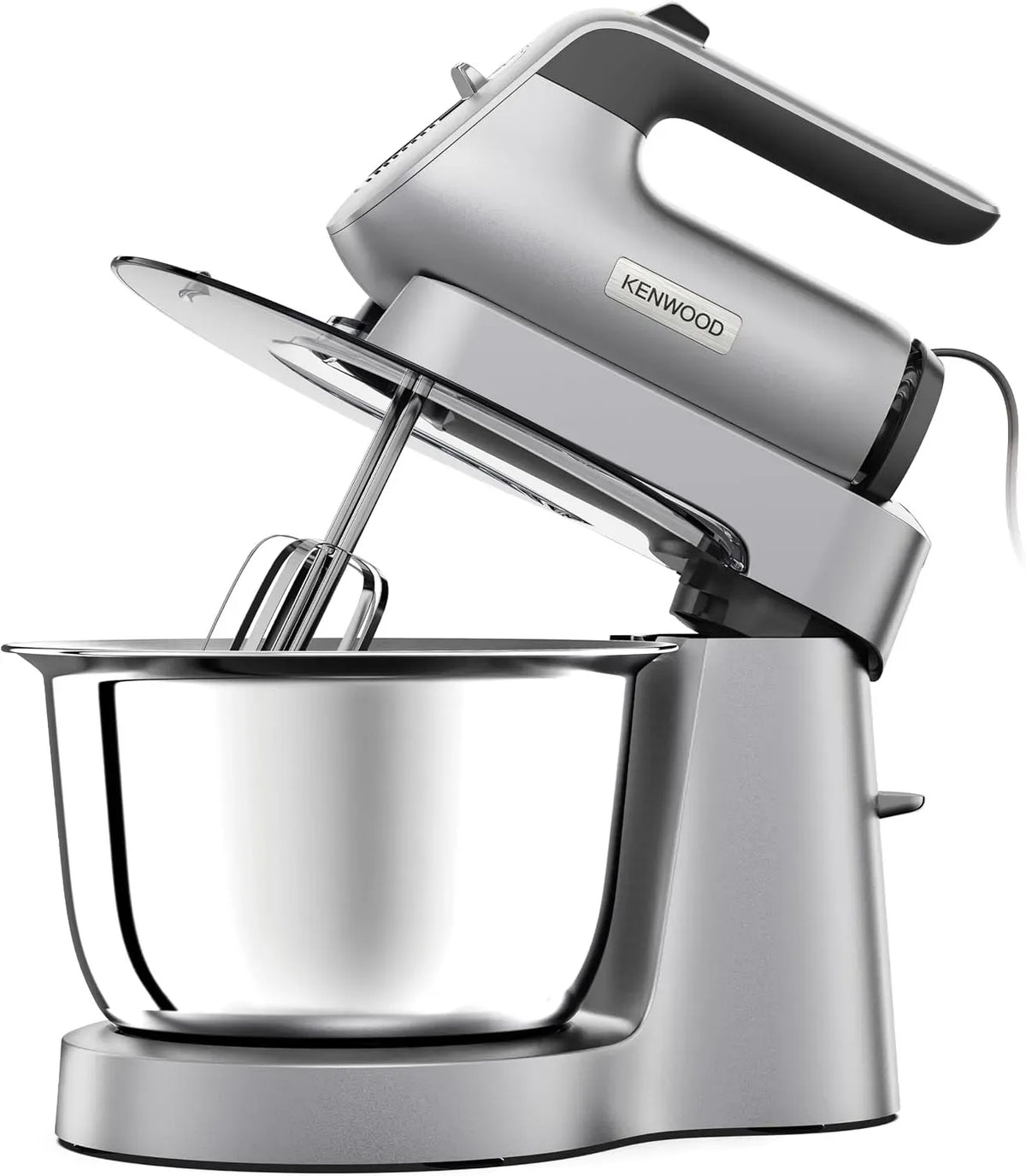 Kenwood HMP54.000SI Küchenmaschine, 3,5 L, 650 W, Edelstahl, Silber, 3,5 l Edelstahl-Schüssel