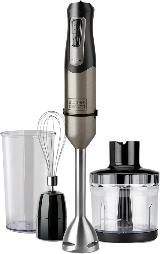 Black+Decker BXHBA1000E 3-in-1, Stabmixer 3-in-1