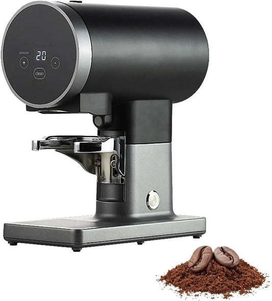 Kaffeestampfer, 58 mm, Touch-Bedienung, 2 Modi, für Zuhause und Gewerbe