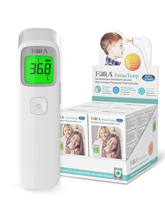 Infrarot-Stirnthermometer, für Babys und Erwachsene, FORA